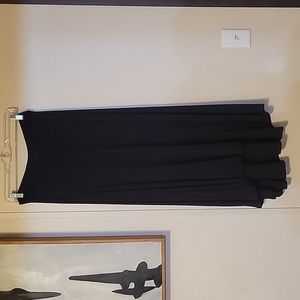 Black maxi skirt